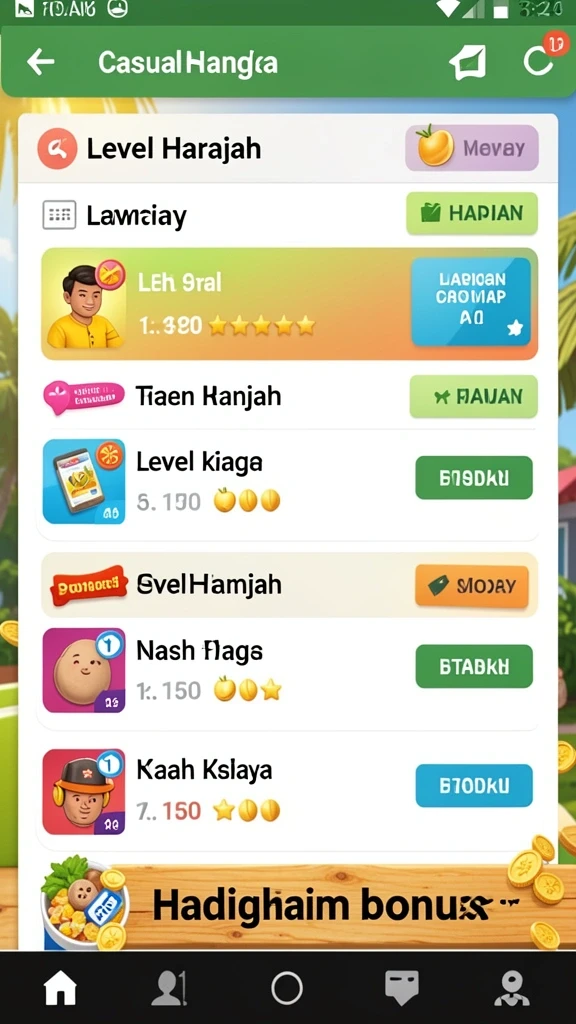 Pengaturan permainan yang fleksibel dan mudah diakses.