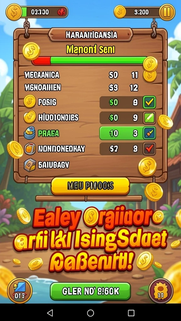 Beragam pilihan permainan yang seru dan menantang.