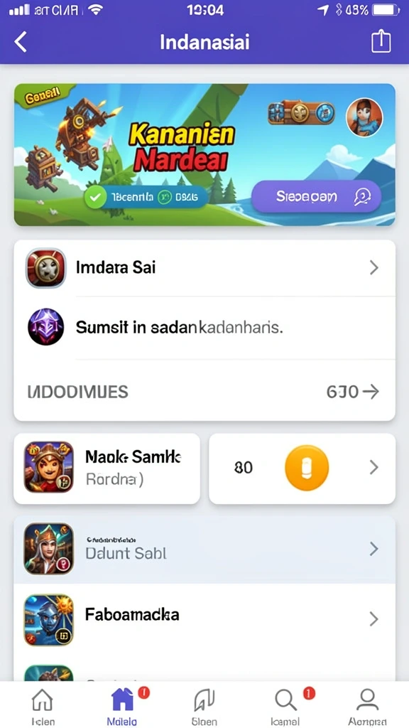 Grafis menawan untuk setiap tema permainan.