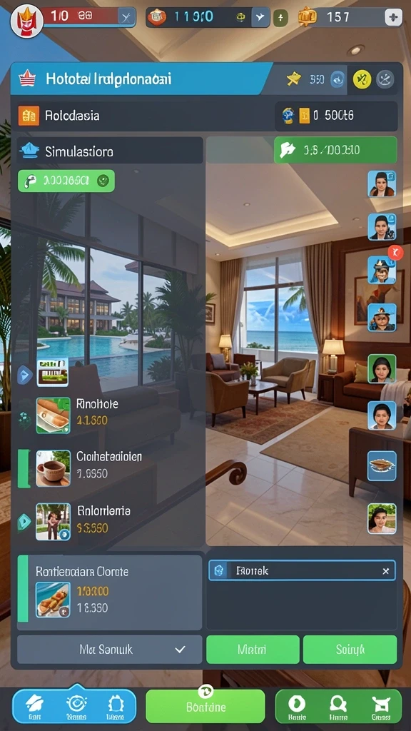 Kompetisi online dengan pemain dari seluruh dunia.