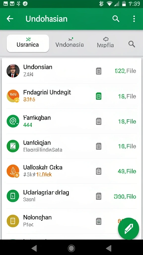 Tampilan antarmuka yang menarik dan intuitif.