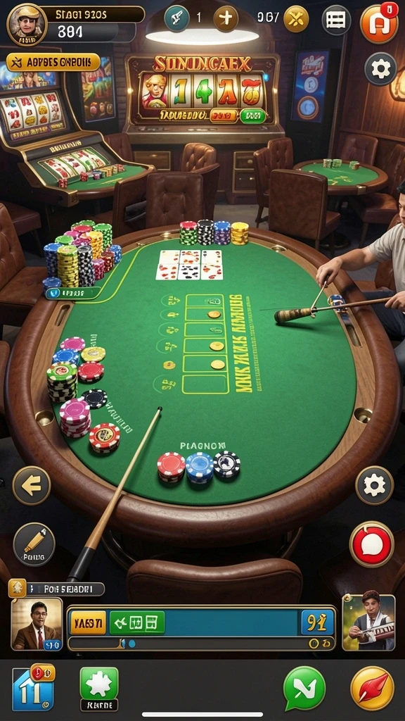 Screenshot menampilkan kustomisasi karakter yang menarik.