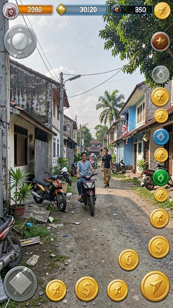 Karakter-karakter yang unik dan menarik.