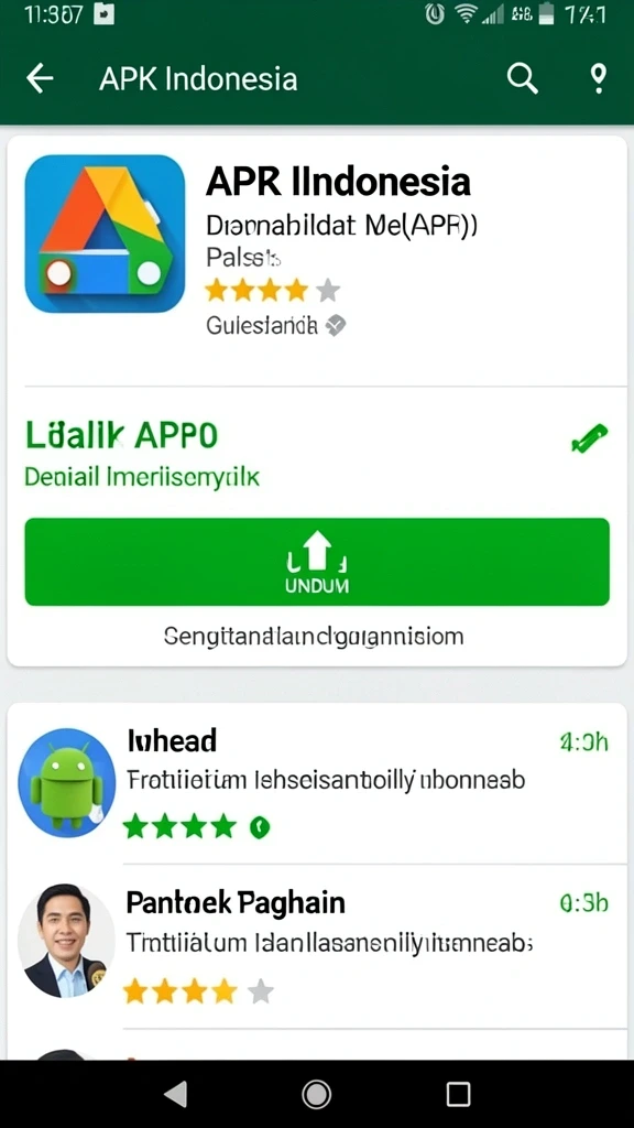 Tampilan awal game yang menarik dan penuh warna.