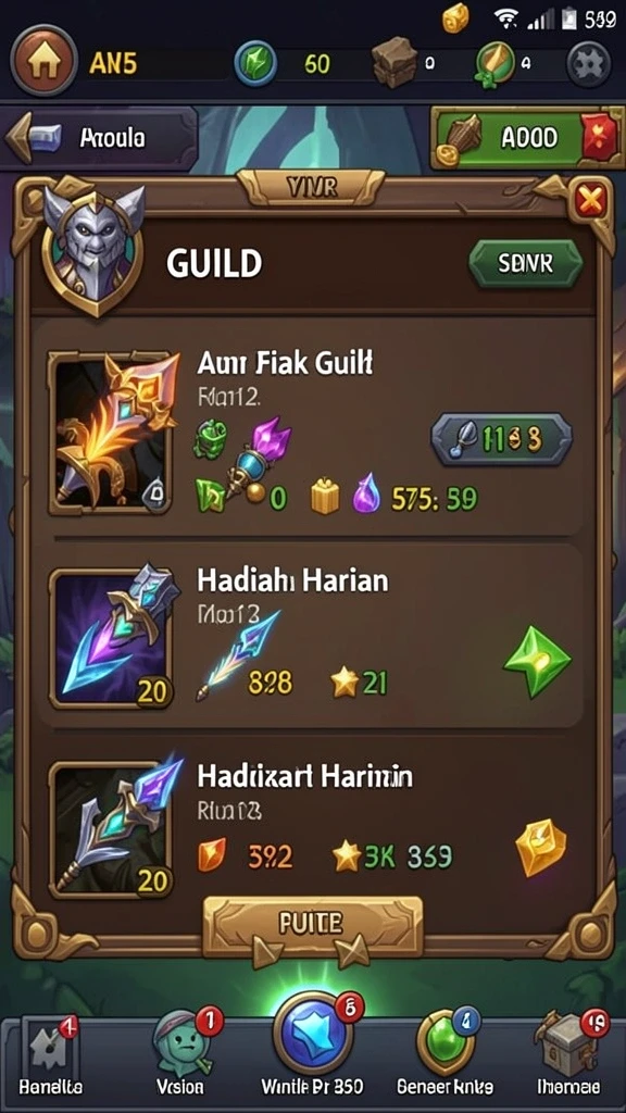 Tangkapan layar menampilkan fitur multiplayer dengan pemain lain.