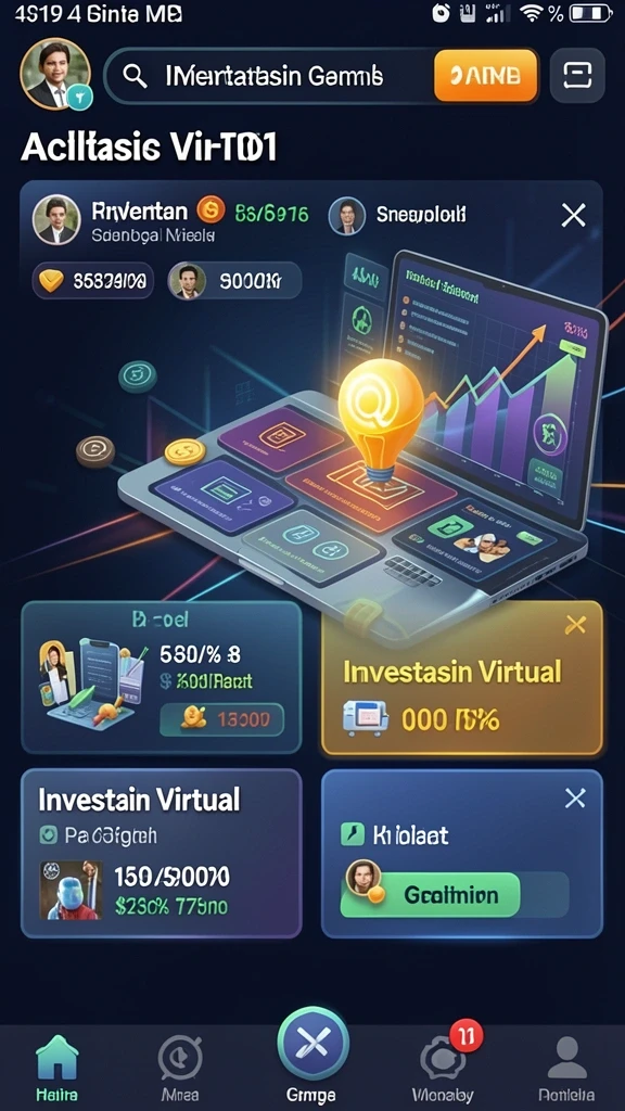 Fitur interaksi sosial yang menyenangkan di dalam aplikasi.