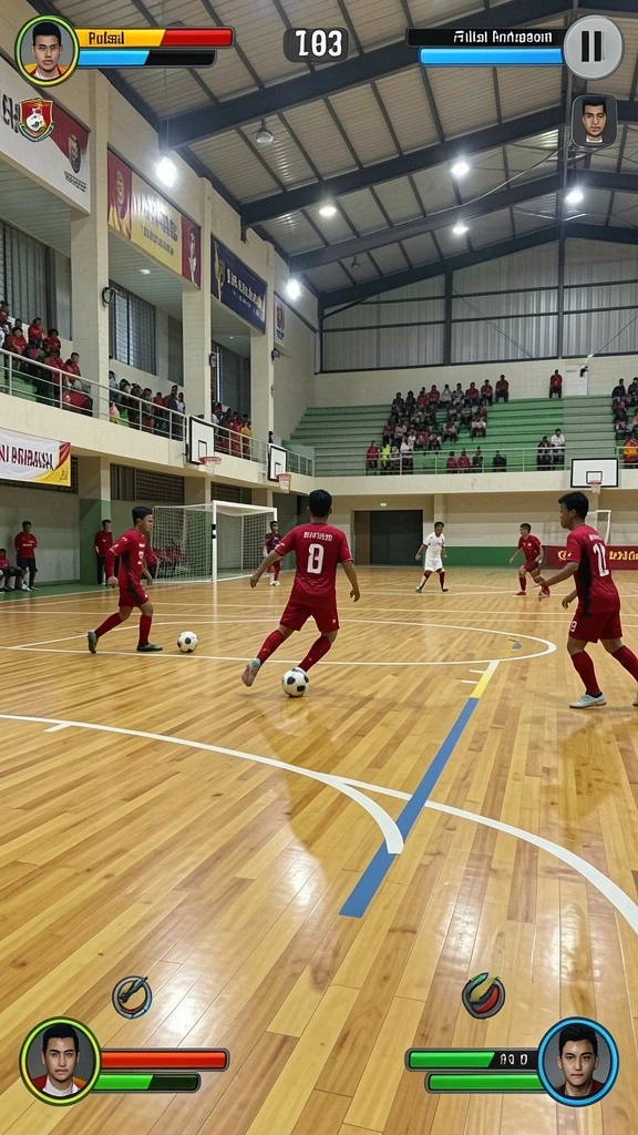 Berbagai mode permainan yang menantang dan seru.