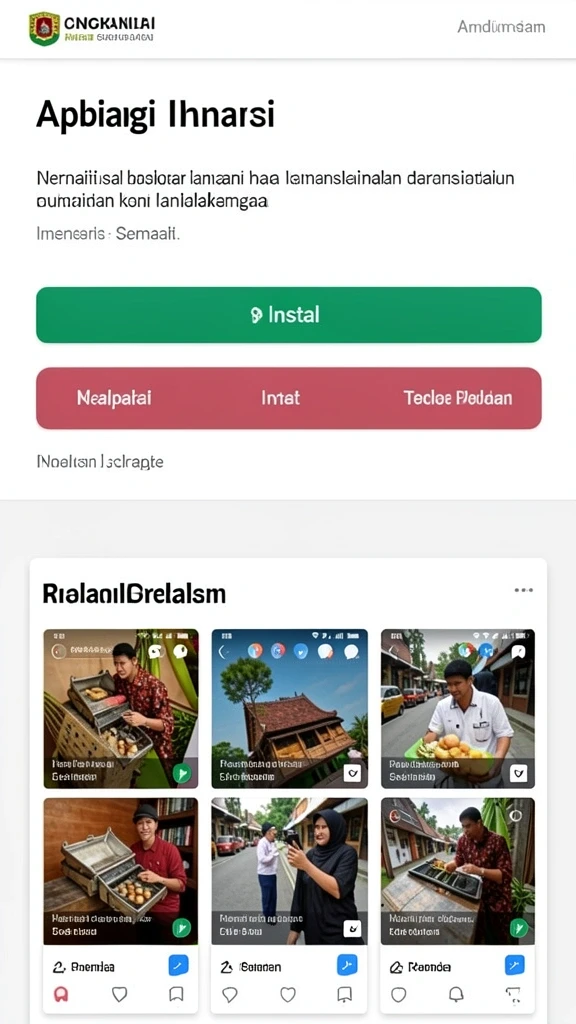Tampilan antarmuka yang mudah digunakan dan menarik.