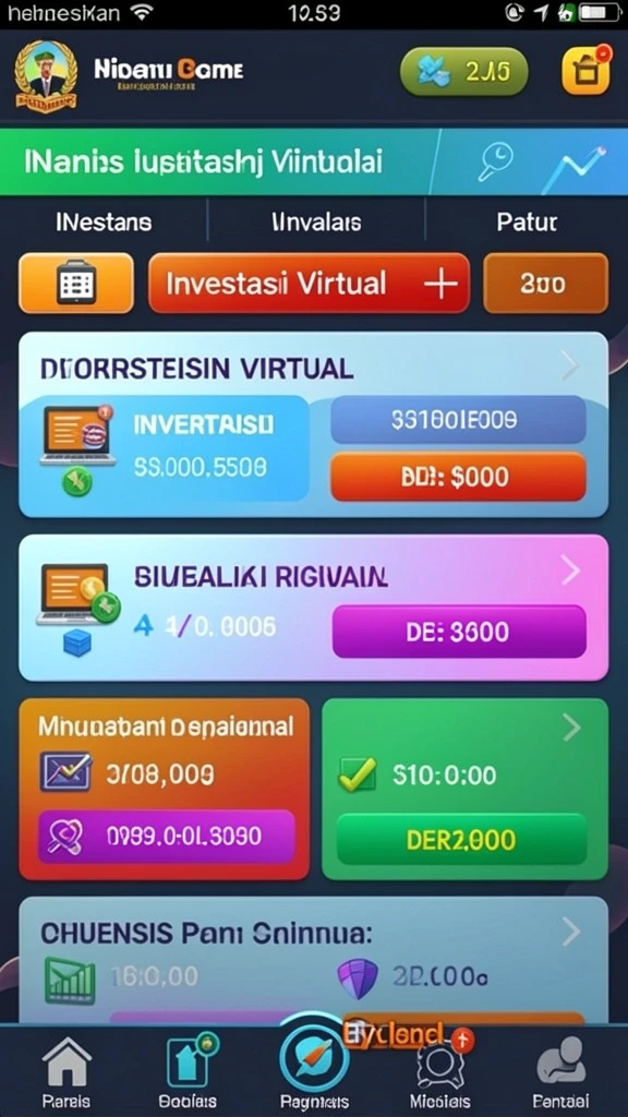 Level yang penuh tantangan dengan pemandangan menakjubkan.