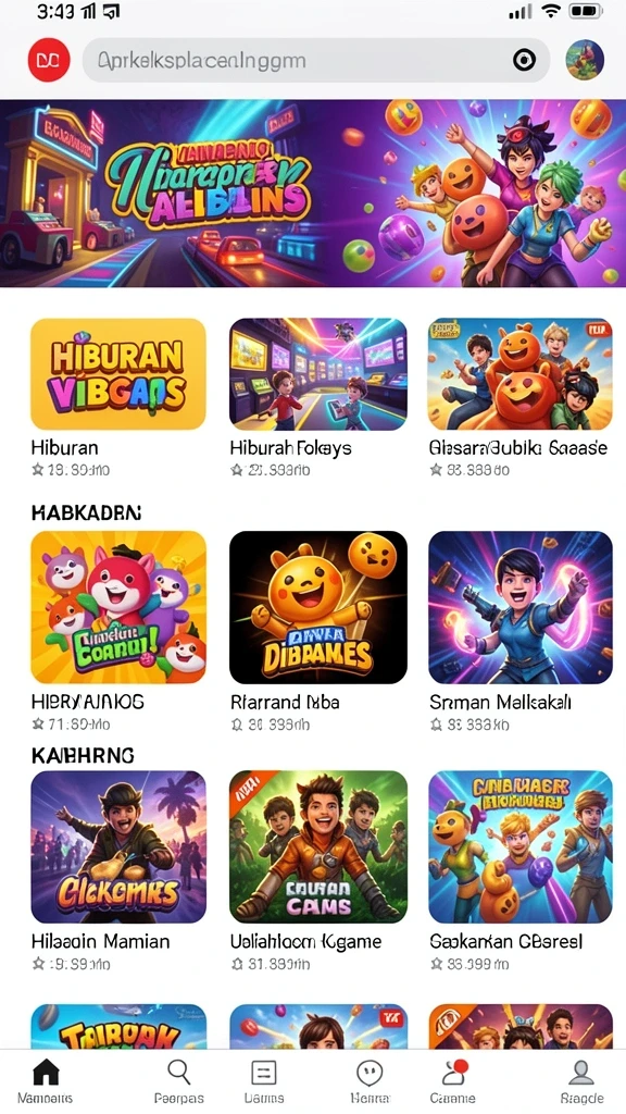 Beragam pilihan permainan dalam GAHAR188.