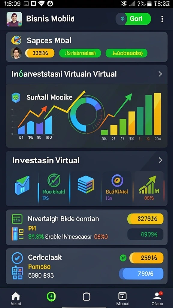 Tampilan menarik dari antarmuka utama HIWIN777.