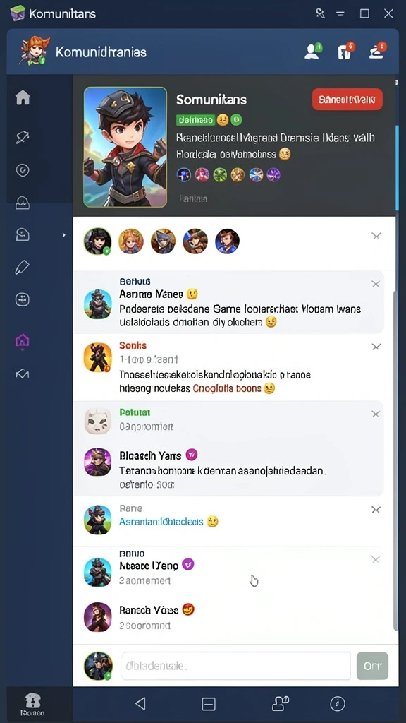 Tampilan antarmuka yang ramah pengguna.