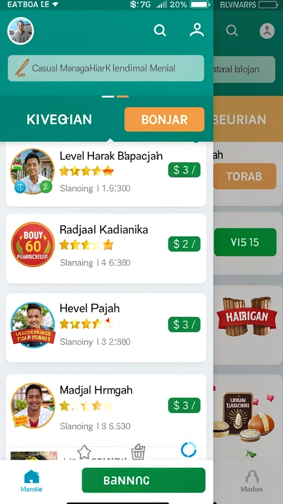 Berbagai level menarik yang siap untuk dijelajahi.
