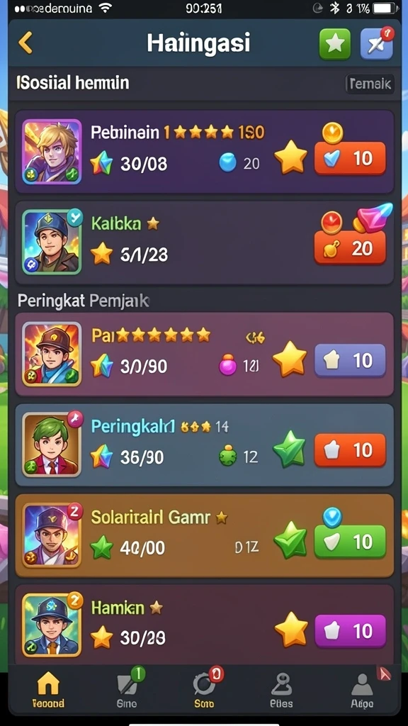 Tampilan antarmuka yang menarik dan mudah dipahami.