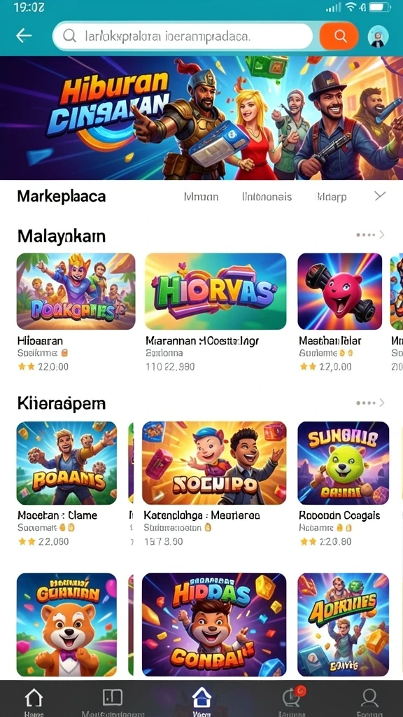 Berbagai karakter unik dengan kemampuan berbeda.