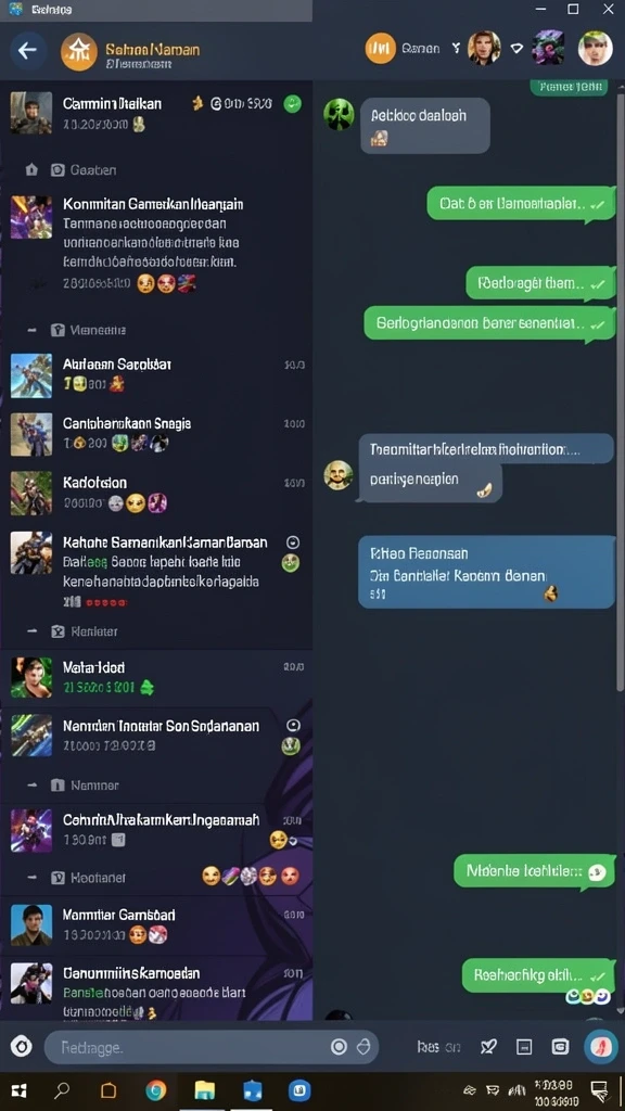 Komunitas aktif dengan fitur chat yang interaktif.