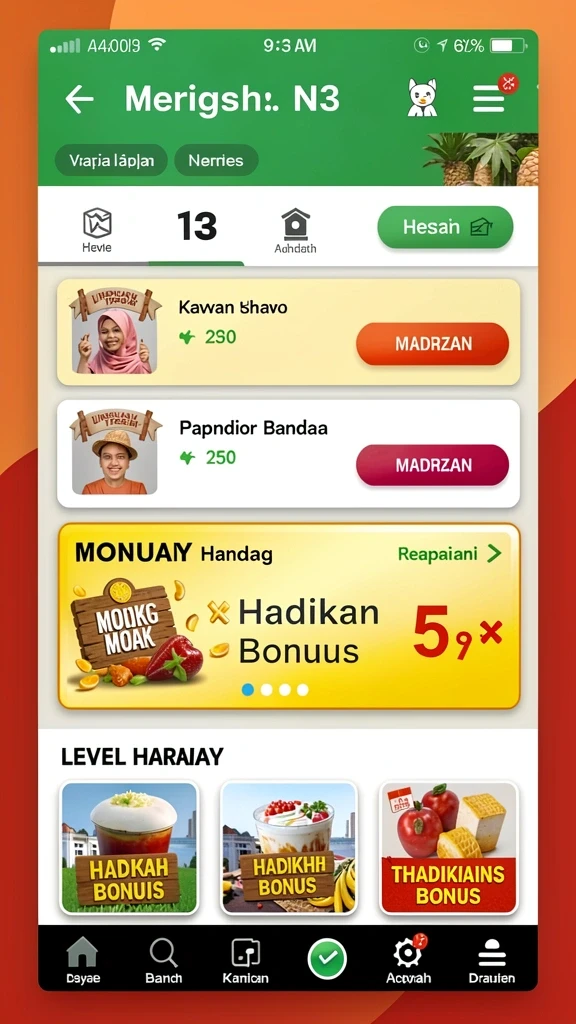 Promosi dan bonus menarik setiap minggunya.