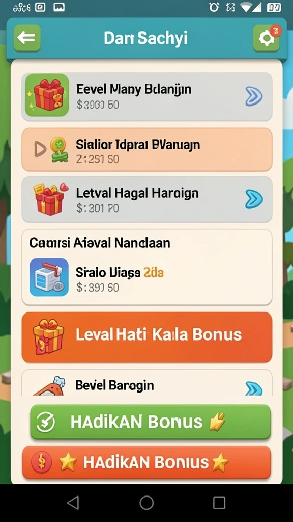 Grafis yang memukau membuat pengalaman bermain semakin seru.