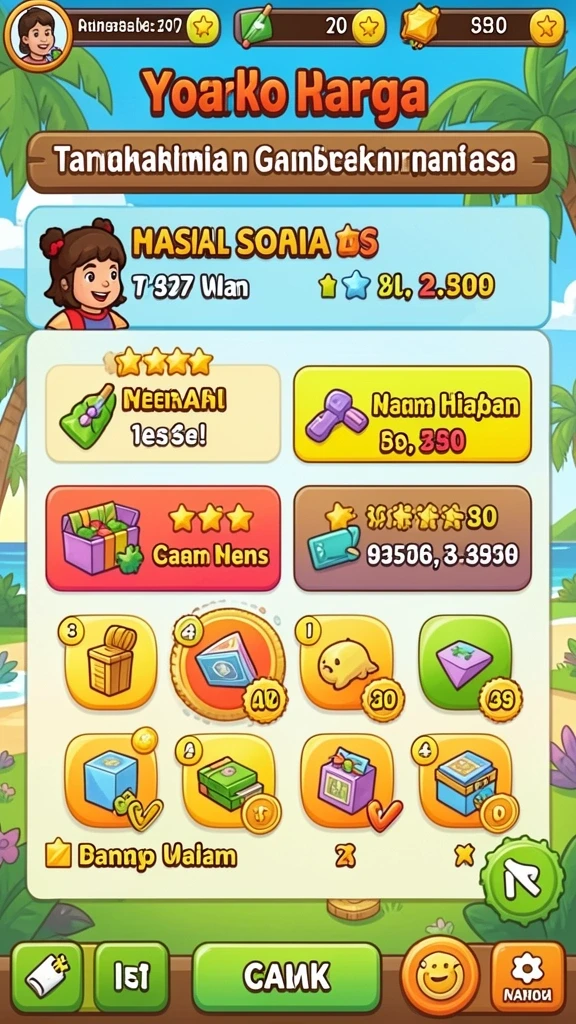 Mode permainan menarik untuk semua kalangan.