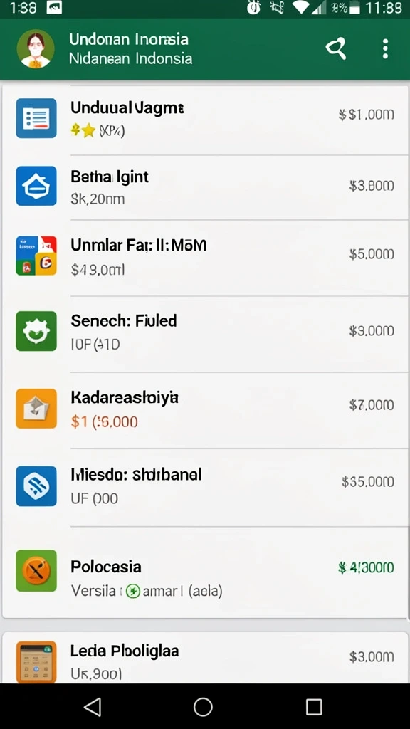 Screenshot menunjukkan tampilan awal permainan yang menarik.