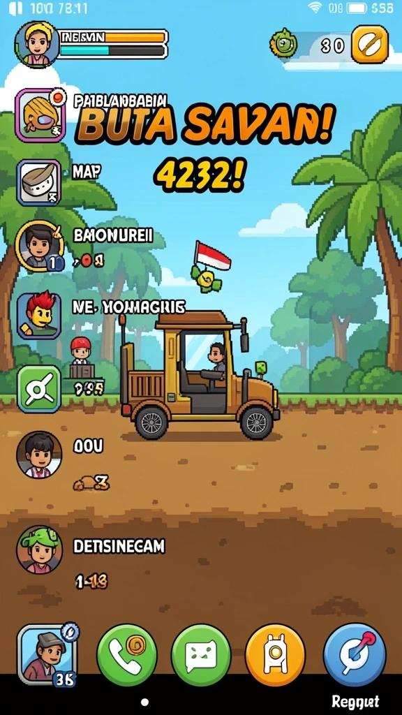 Antarmuka pengguna yang intuitif dan menarik.
