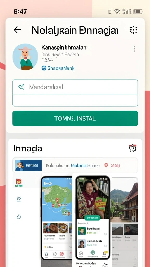Tampilan antarmuka yang menarik dan ramah pengguna.