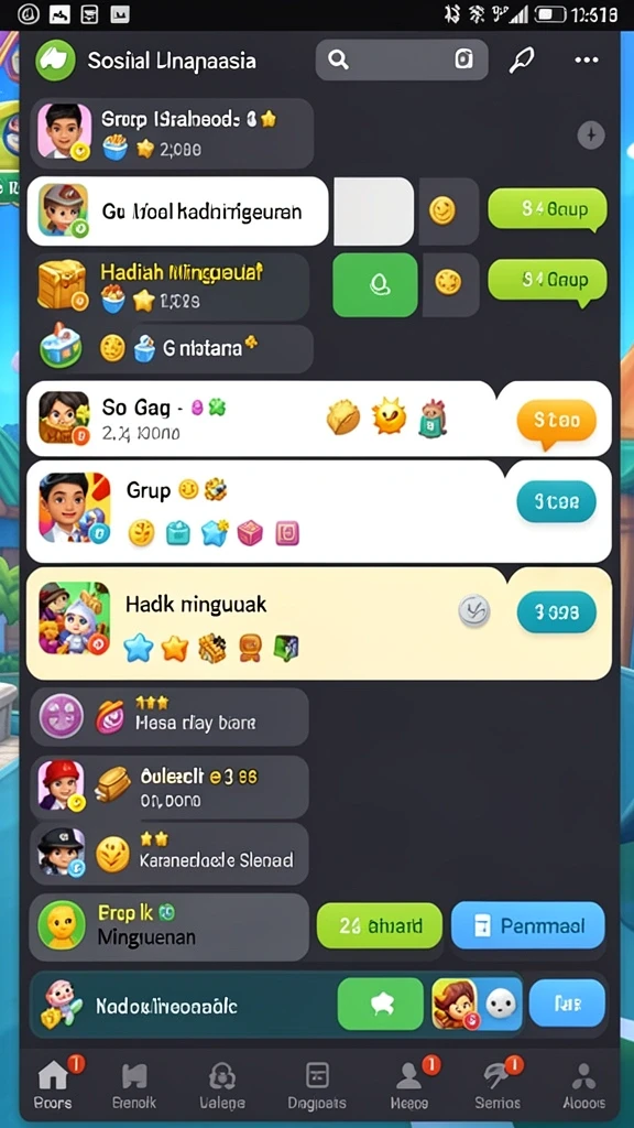 Grafis yang detail dan menarik perhatian.