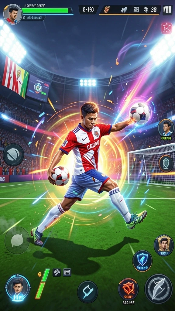 Mode multiplayer yang seru dengan teman.