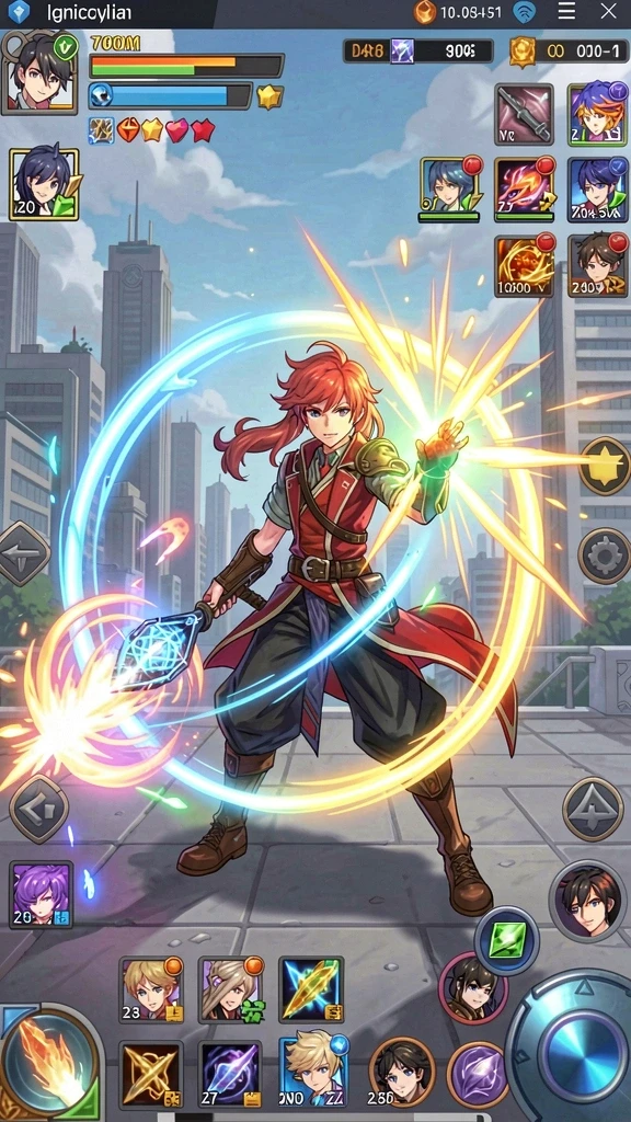 Gameplay seru dengan berbagai mode yang bisa dipilih.