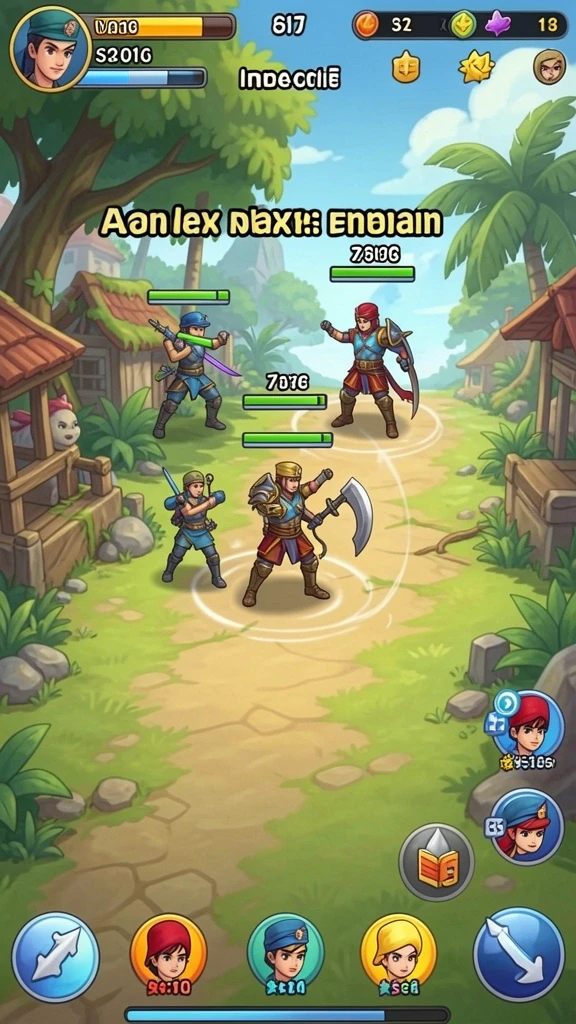 Screenshot ini menunjukkan permainan yang penuh aksi di RP6789.
