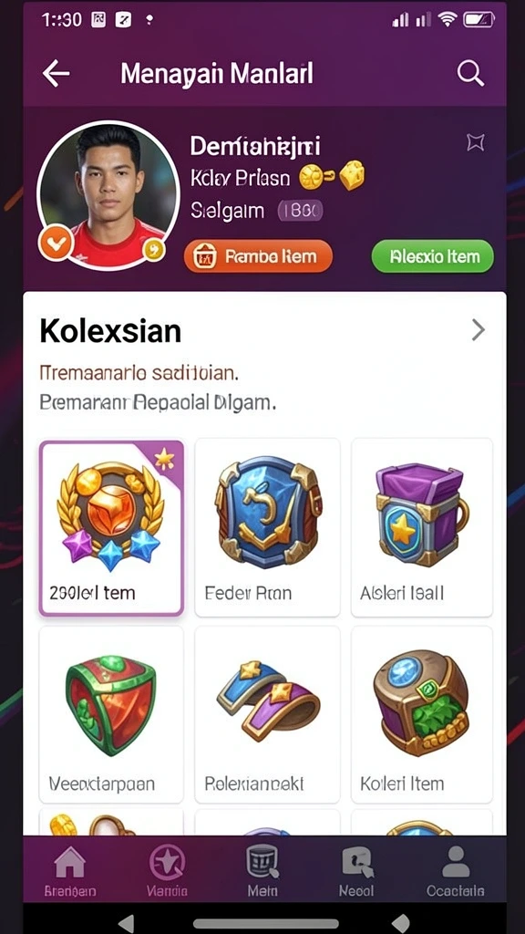 Berbagai pilihan permainan yang menantang dan seru.