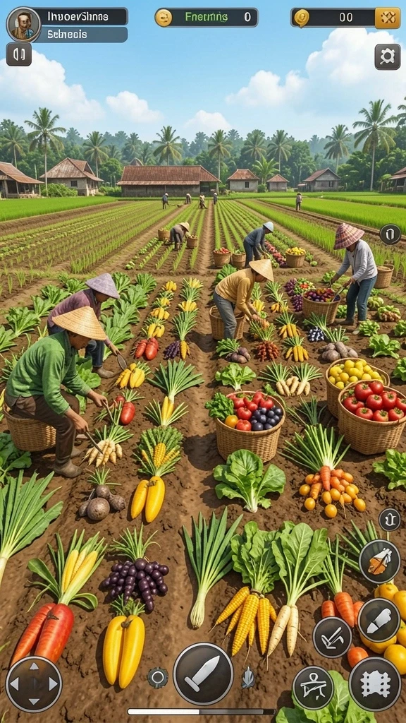 Karakter unik dengan kemampuan yang bervariasi.