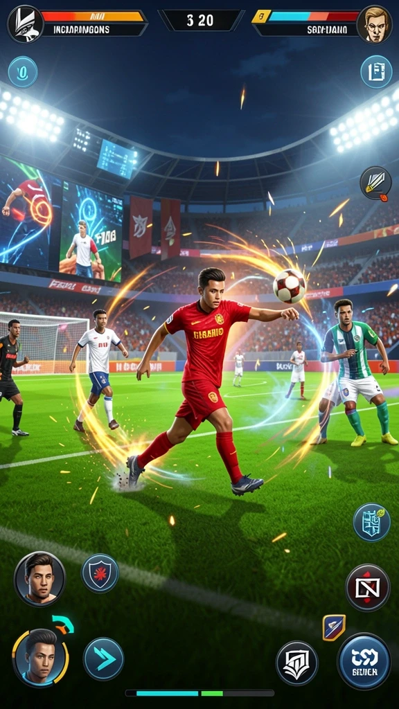 Fitur multiplayer yang memungkinkan bermain bersama teman.