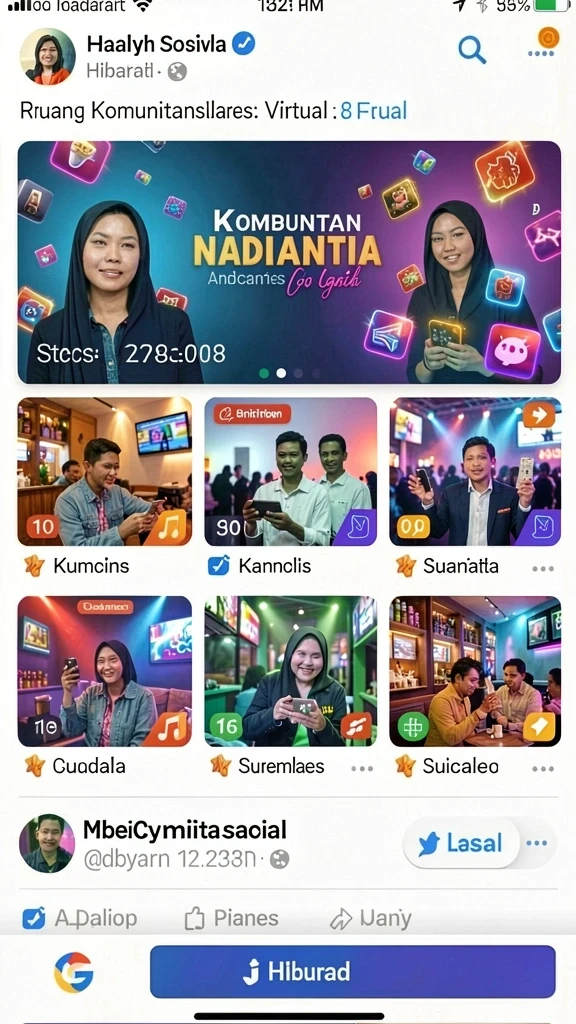 Karakter-karakter unik dengan kemampuan spesial.