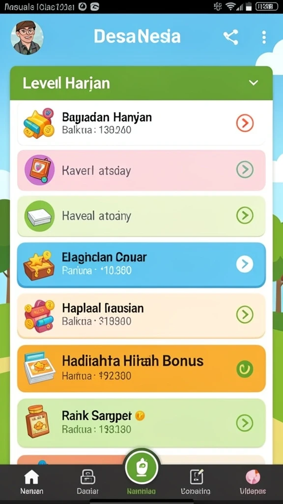 Sistem reward yang menguntungkan bagi semua pemain.