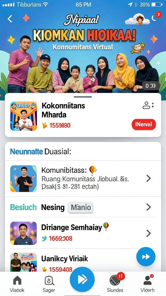 Berbagai level menantang untuk dipecahkan.