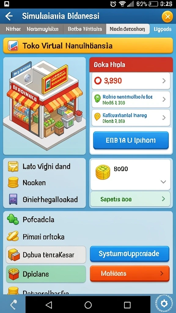 Fitur komunitas untuk berinteraksi dengan pemain lain.